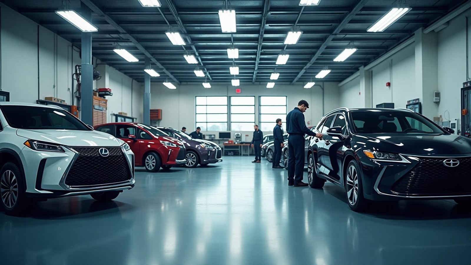 Professional automotive service center